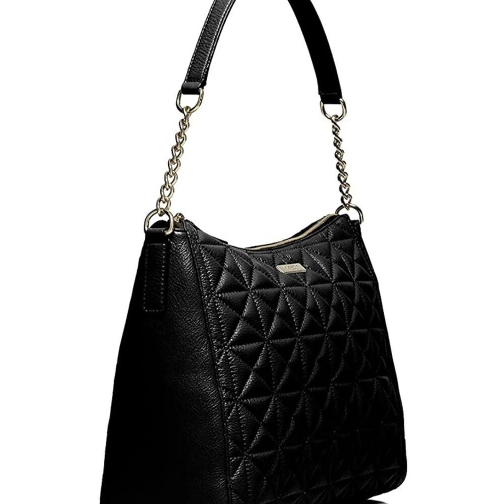 NWT $298 Kate Spade WHITAKER PLACE AURELIA BLACK - Picture 3 of 12